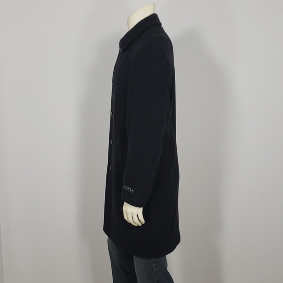 NEW LAUREN RALPH LAUREN WOOL CASHMERE COAT 42 R - Picture 2 of 8